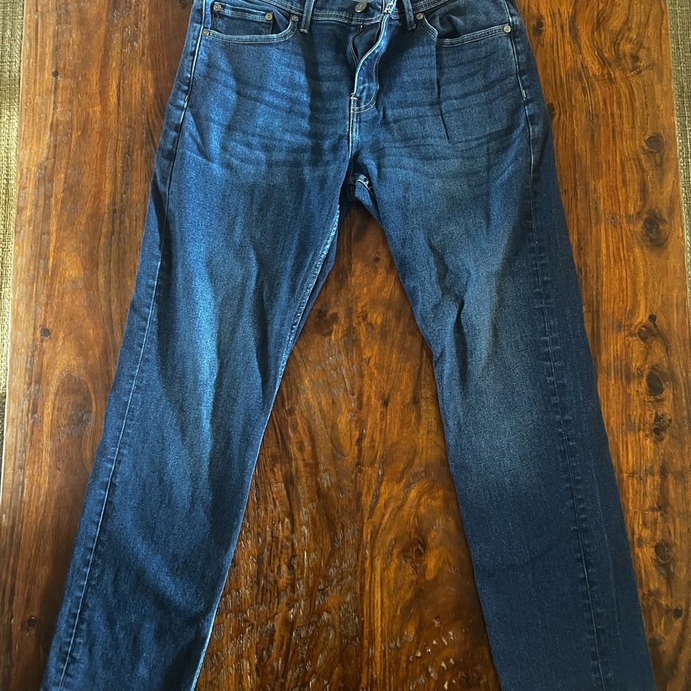 Classic Blue Denim Jeans 34x32